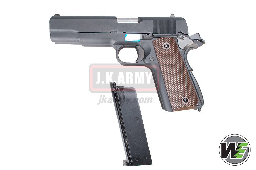 WE Double Barrel 1911 Full Metal GBB Pistol Airsoft ( BK )