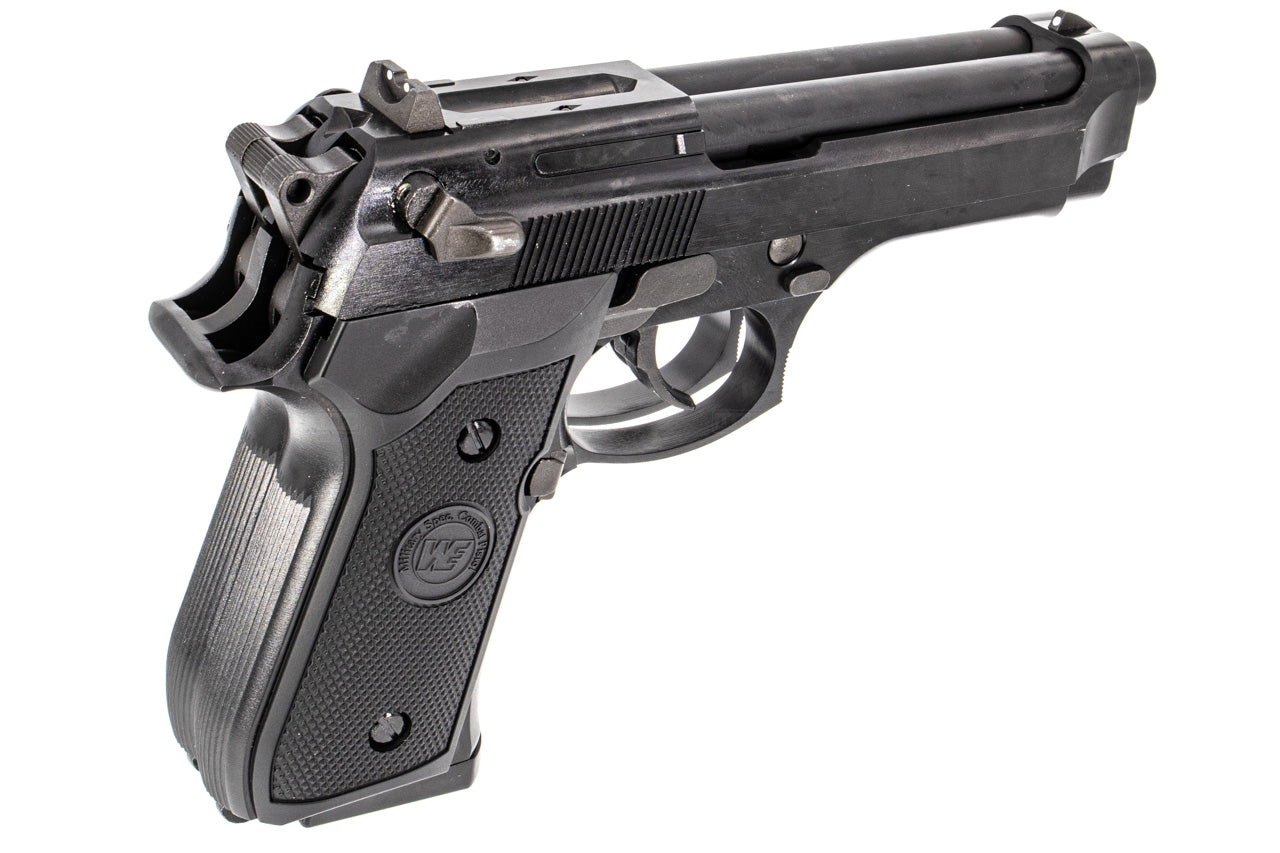 WE Double Barrel M9 Full Metal GBB Pistol Airsoft ( Black )