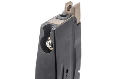 WE F18 V2 GBB Pistol Airsoft ( Black / DE )-Dark Earth ( DE )