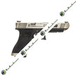 WE Model 35 T7 Silver Metal Slide Silver Barrel GBB Pistol ( Black )