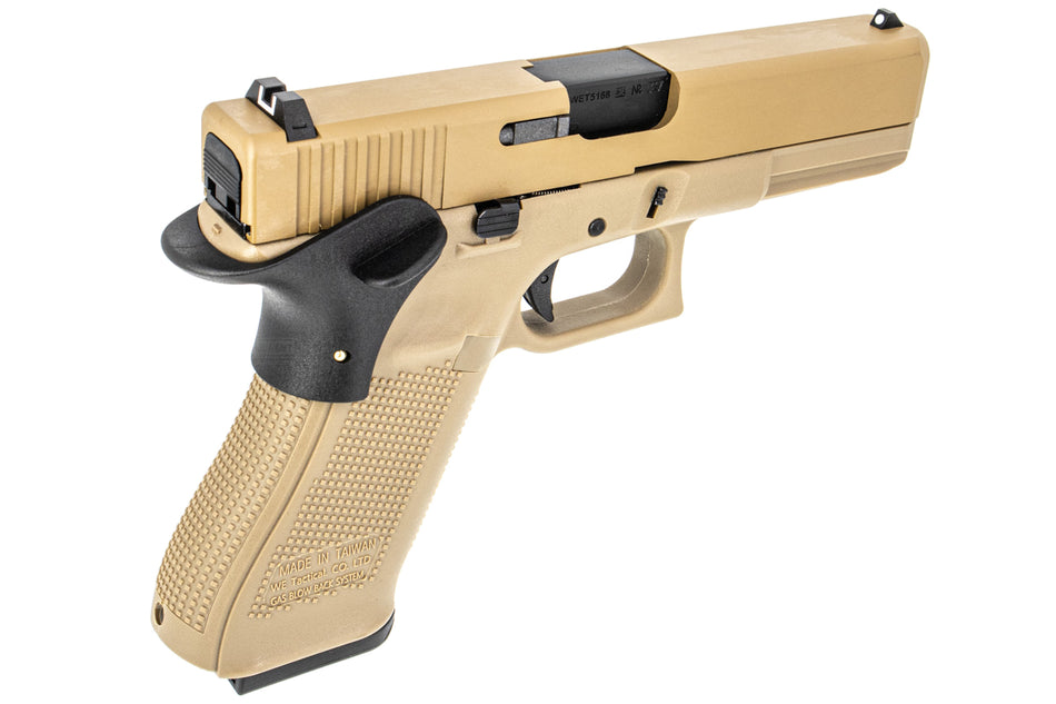 WE Model 17 G5 Secret Ver Metal Slide GBB Pistol ( TAN ) ( 17 GEN 5 )