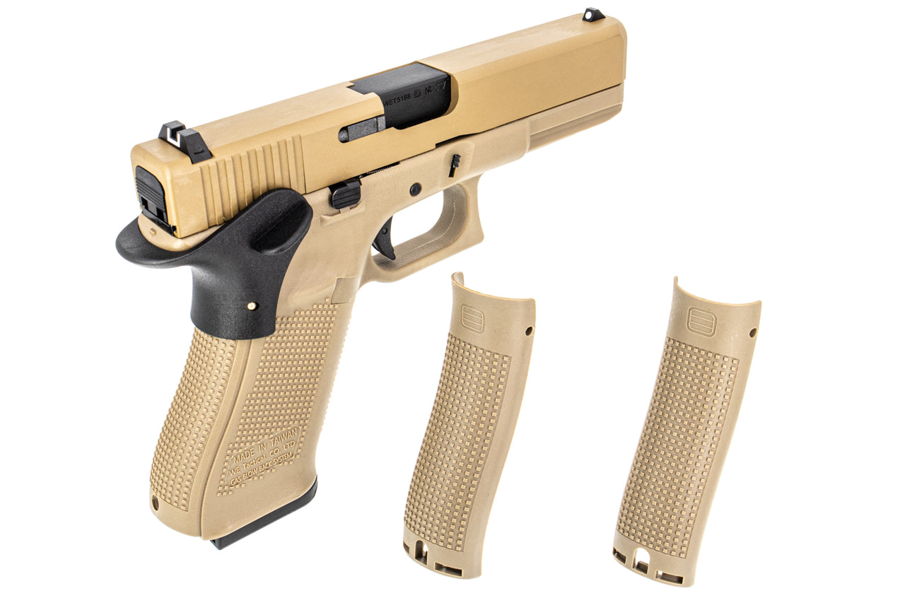 WE Model 17 G5 Secret Ver Metal Slide GBB Pistol ( TAN ) ( 17 GEN 5 )