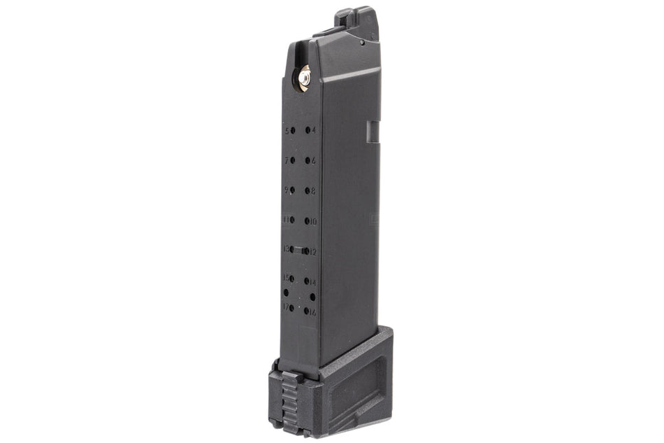 WE G Model G17 GBB Magazine with Extension Mag Base ( For WE / AW G Model GBBP Series )