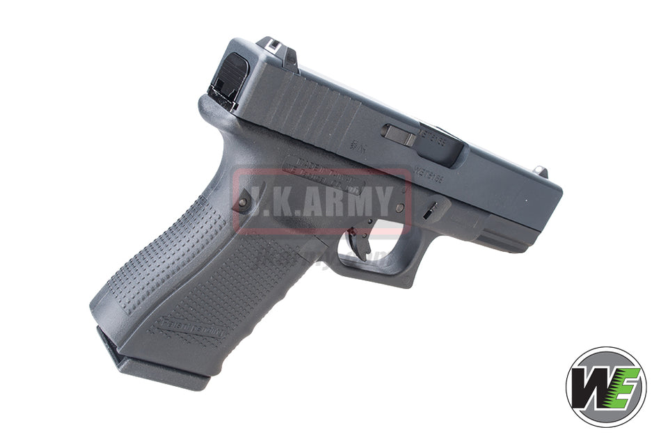 WE Model 19 Metal Slide GBB Pistol ( Black ) ( WE Marking ) ( Gen4 )