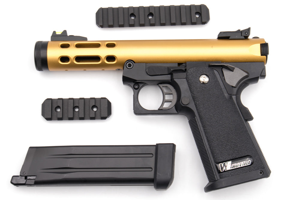 WE Galaxy Hi-Capa 5.1 Slide R / K  GBB Pistol Type A-5.1 Slide K-Black