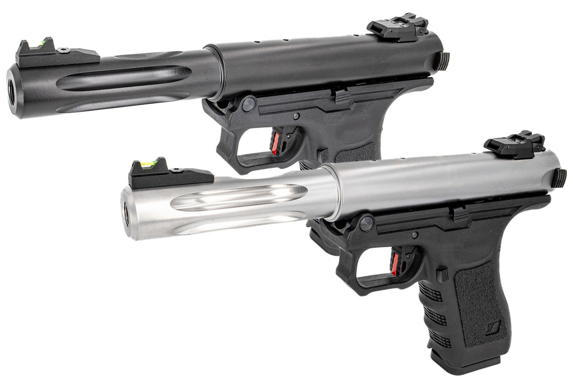 WE Galaxy G Series Premium S GBB Pistol ( Black / Silver )-Silver