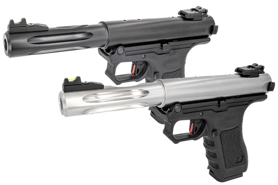 WE Galaxy G Series Premium S GBB Pistol ( Black / Silver )-Silver