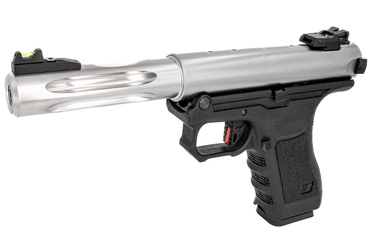 WE Galaxy G Series Premium S GBB Pistol ( Black / Silver )-Silver