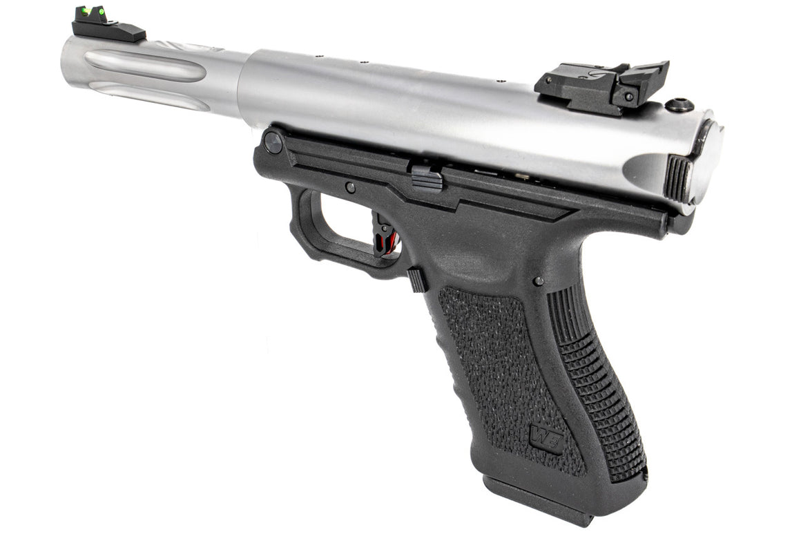 WE Galaxy G Series Premium S GBB Pistol ( Black / Silver )-Silver