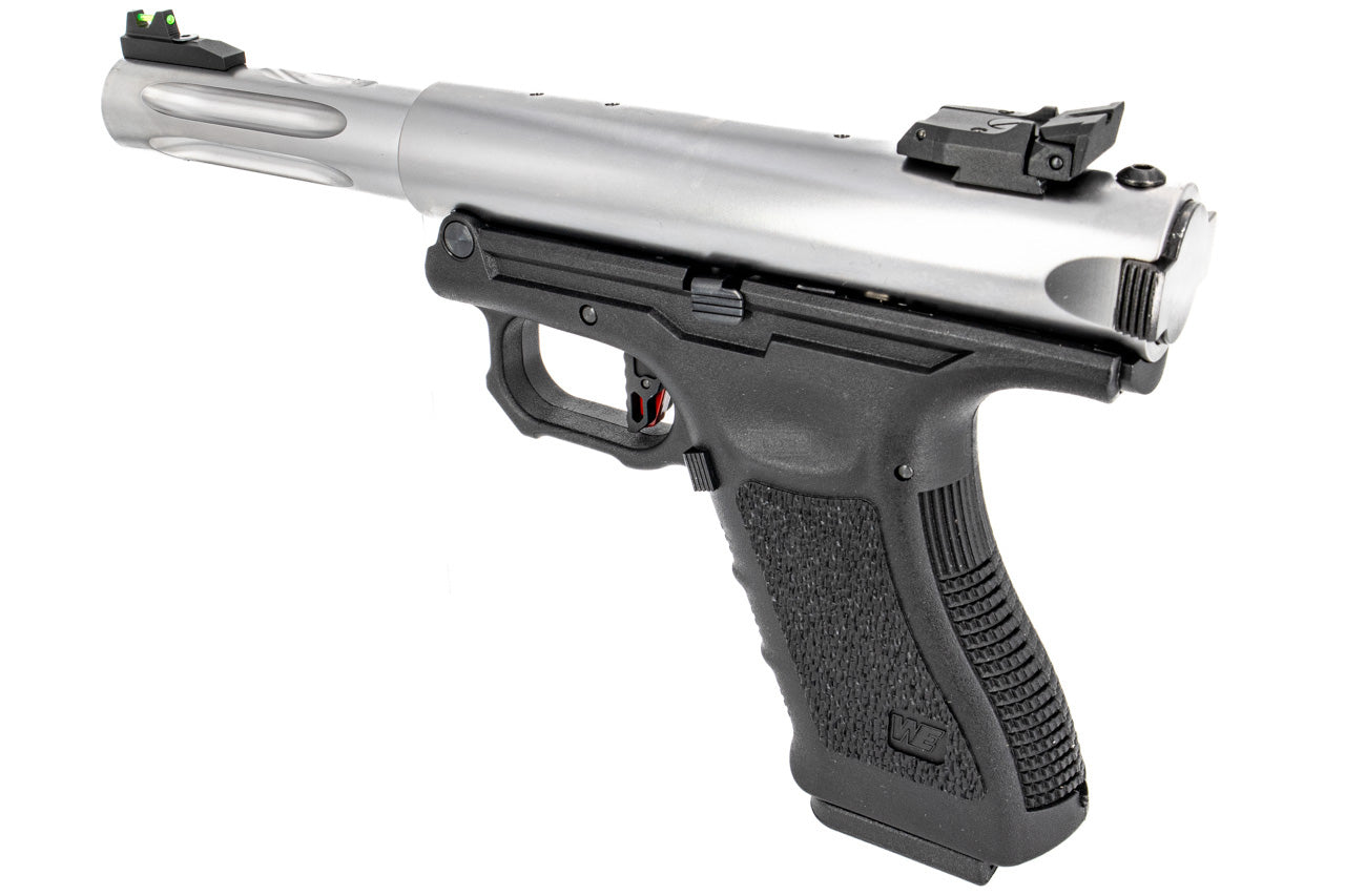 WE Galaxy G Series Premium S GBB Pistol ( Black / Silver )-Silver