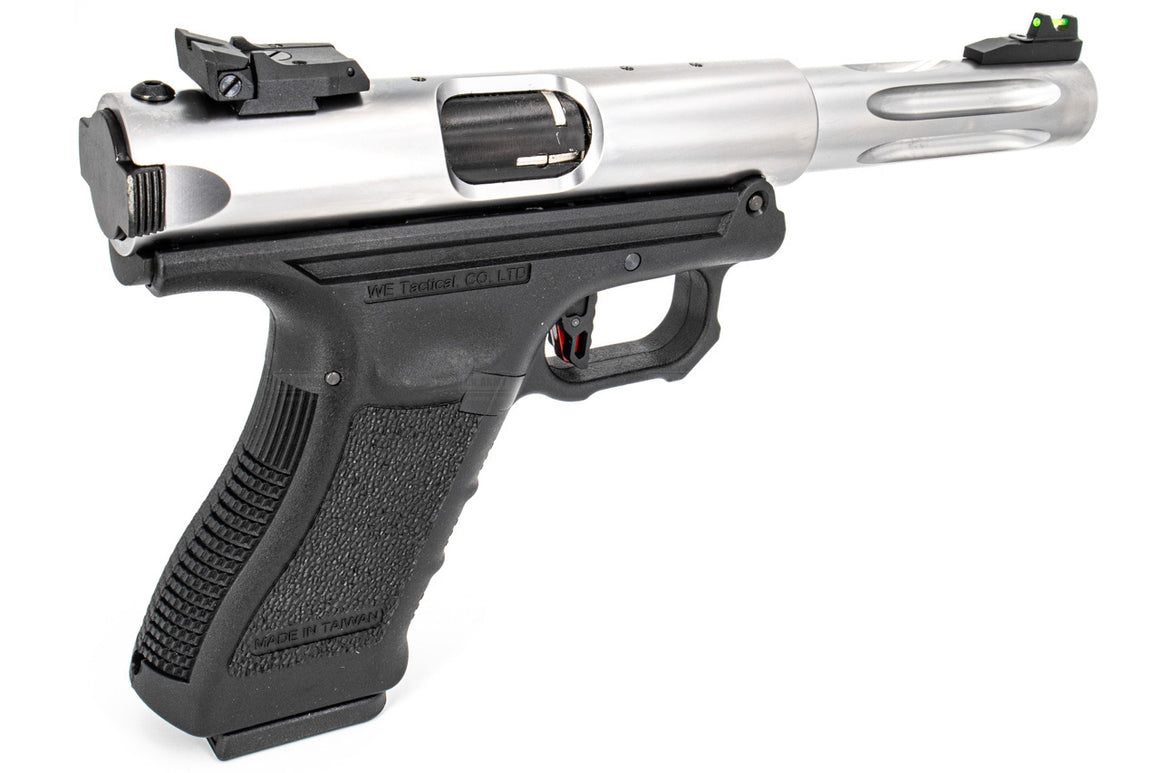 WE Galaxy G Series Premium S GBB Pistol ( Black / Silver )-Silver