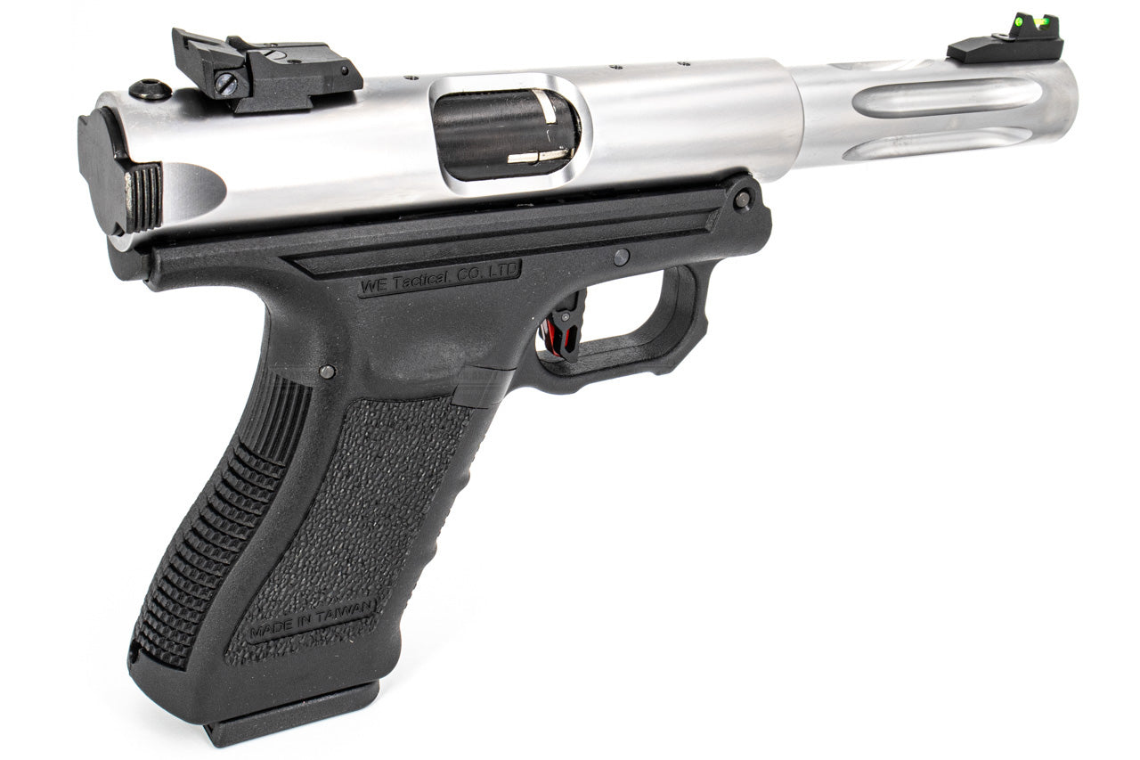 WE Galaxy G Series Premium S GBB Pistol ( Black / Silver )-Silver
