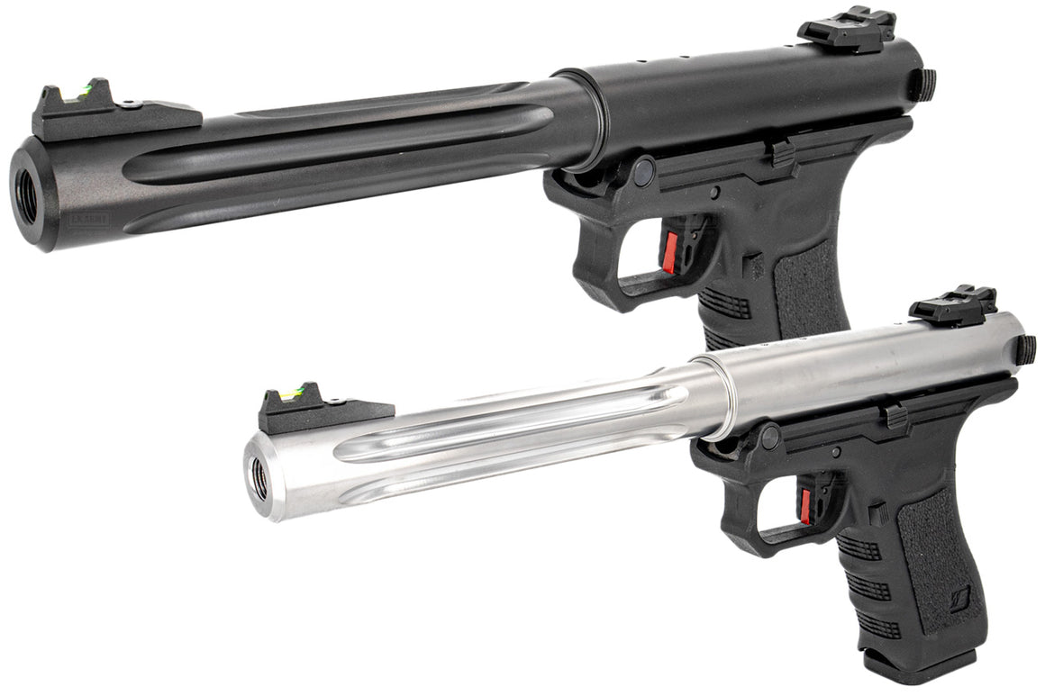 WE Galaxy G Series Premium L GBB Pistol ( Black / Silver )-Silver