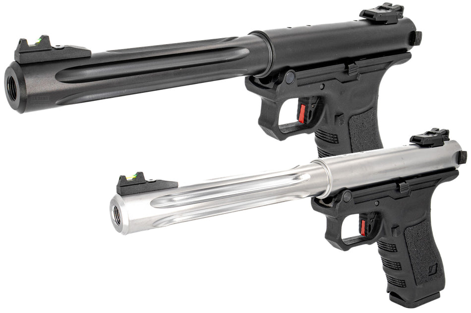 WE Galaxy G Series Premium L GBB Pistol ( Black / Silver )-Silver