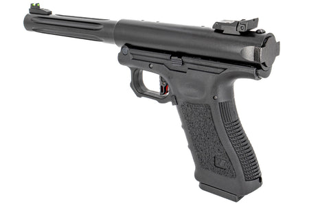 WE Galaxy G Series Premium L GBB Pistol ( Black / Silver )-Silver