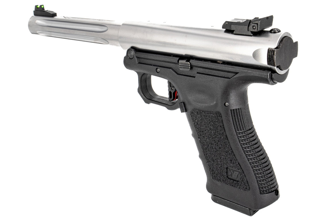 WE Galaxy G Series Premium L GBB Pistol ( Black / Silver )-Silver