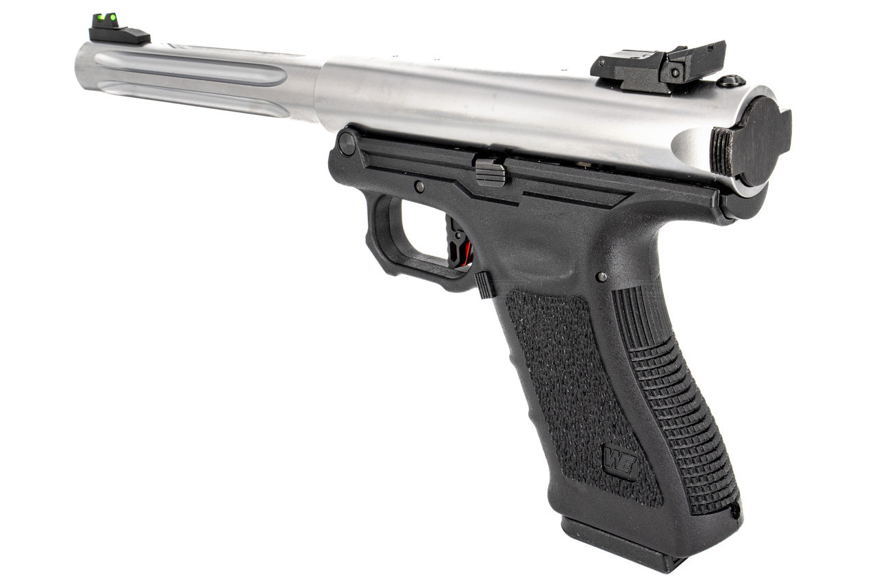 WE Galaxy G Series Premium L GBB Pistol ( Black / Silver )-Silver