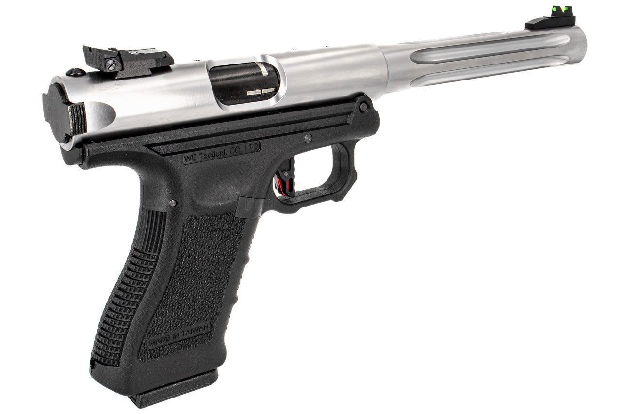 WE Galaxy G Series Premium L GBB Pistol ( Black / Silver )-Silver