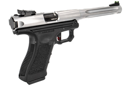 WE Galaxy G Series Premium L GBB Pistol ( Black / Silver )-Silver