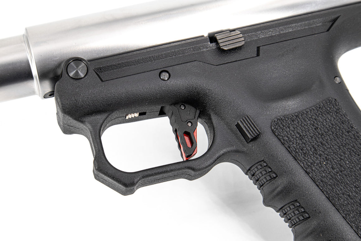 WE Galaxy G Series Premium L GBB Pistol ( Black / Silver )-Silver