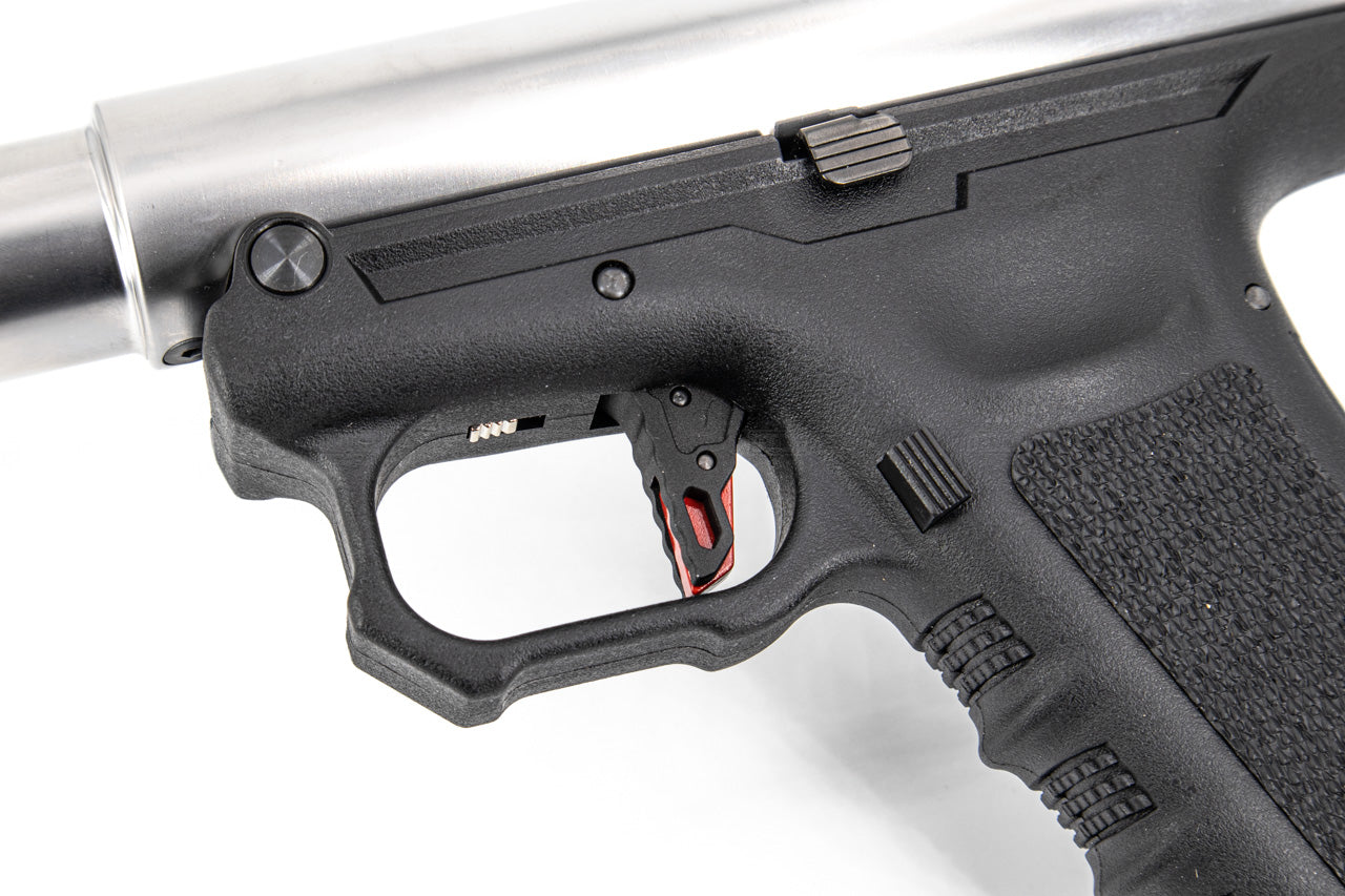 WE Galaxy G Series Premium L GBB Pistol ( Black / Silver )-Silver