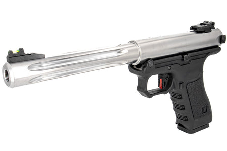 WE Galaxy G Series Premium L GBB Pistol ( Black / Silver )-Silver