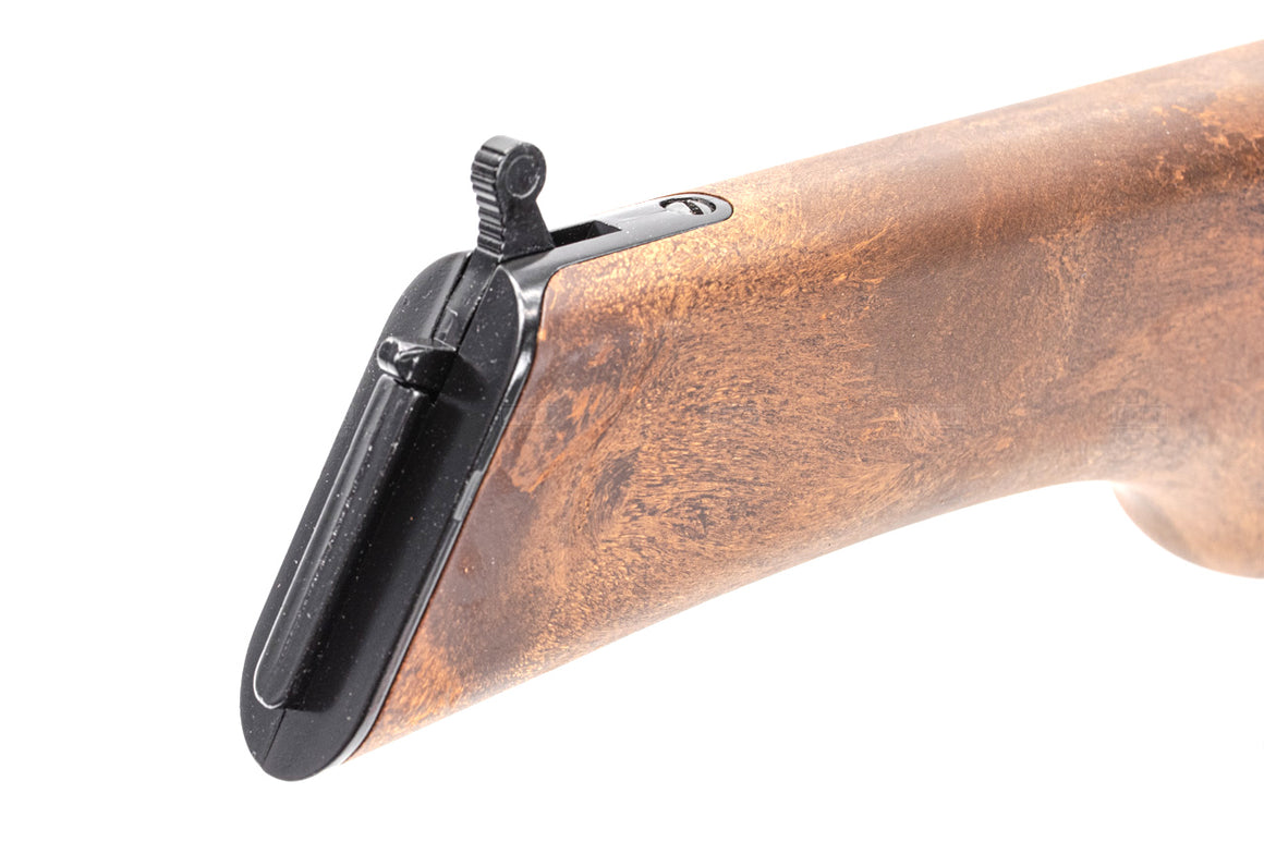 WE New Browning Hi-Power MK3 with Wood Style Kit GBB Pistol Airsoft-Silver