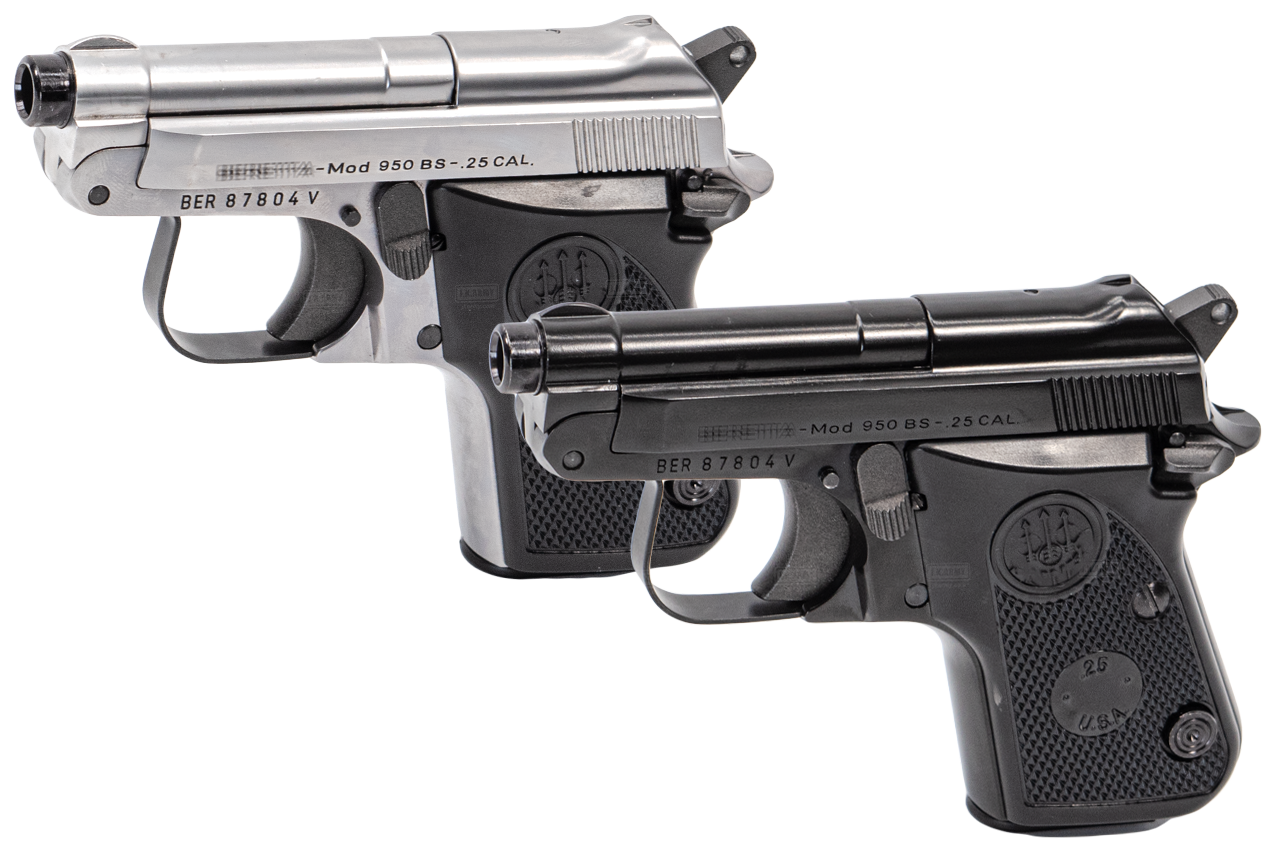 WE 950 Gas Blow Back Pistol Airsoft ( Black / Silver ) ( Custom Marking )-Silver