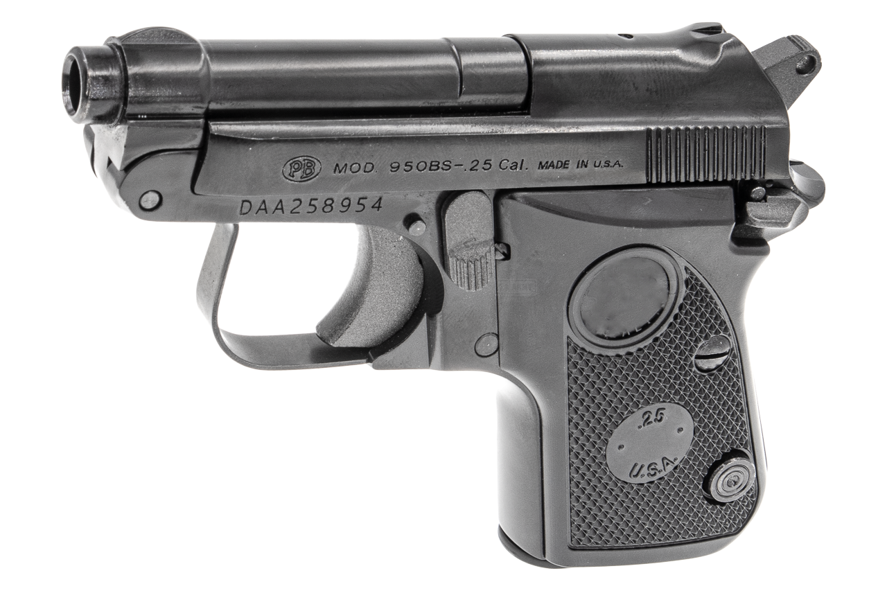 WE 950 Gas Blow Back Pistol Airsoft ( Black ) ( Custom US Marking )