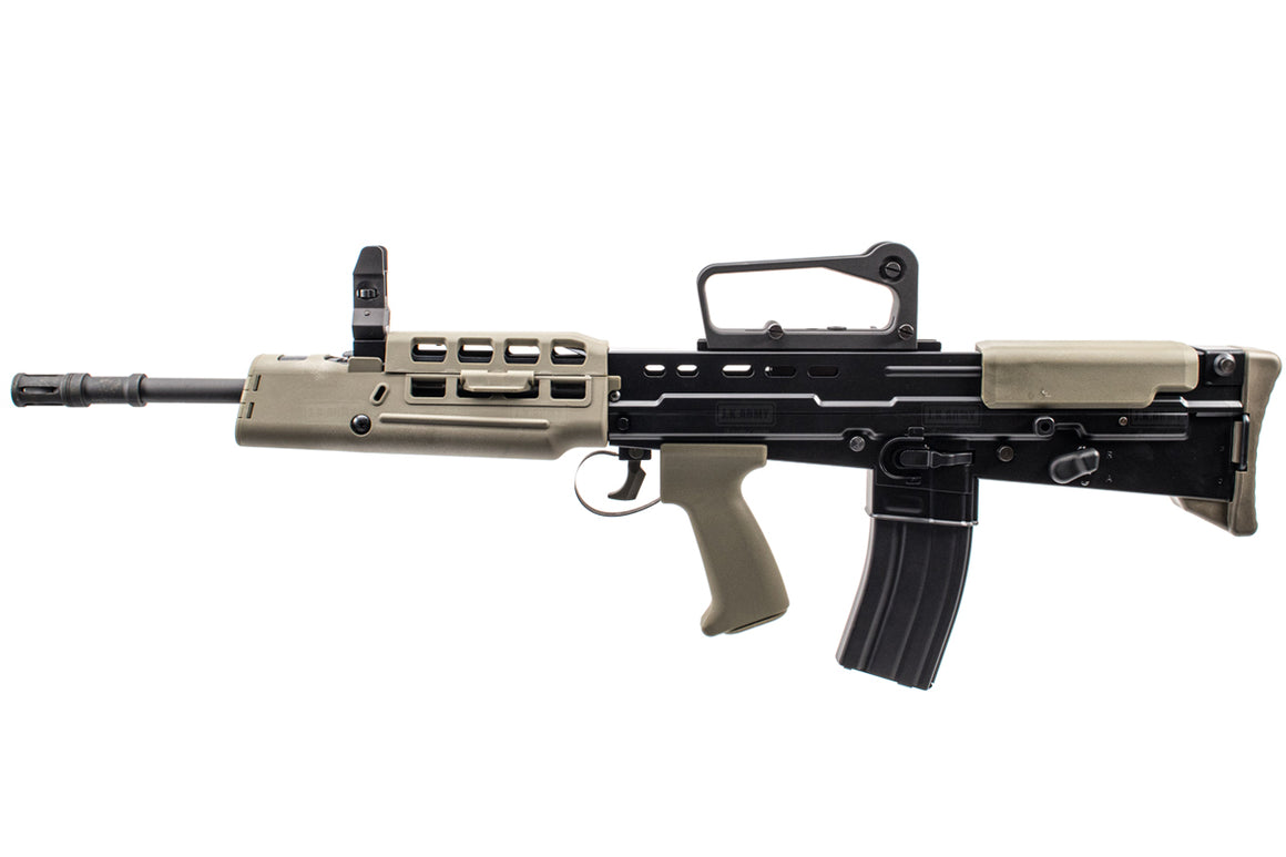WE L85A2 Airsoft GBB Rifle ( Open-Bolt ) ( OD & Black )