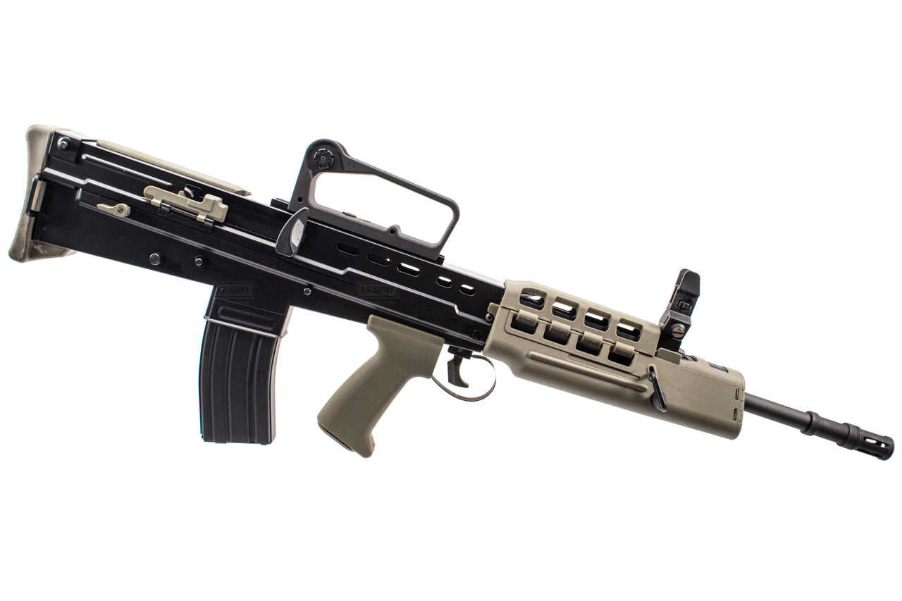 WE L85A2 Airsoft GBB Rifle ( Open-Bolt ) ( OD & Black )