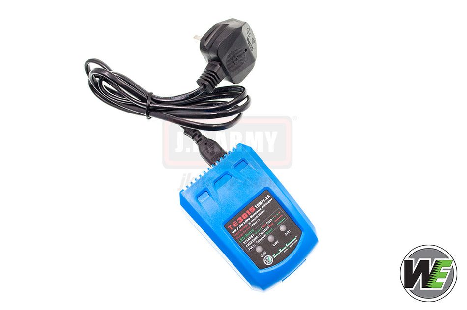 WE LiPo / LiFe / NiMH Charger Model TE3015 ( UK Type Adapter )