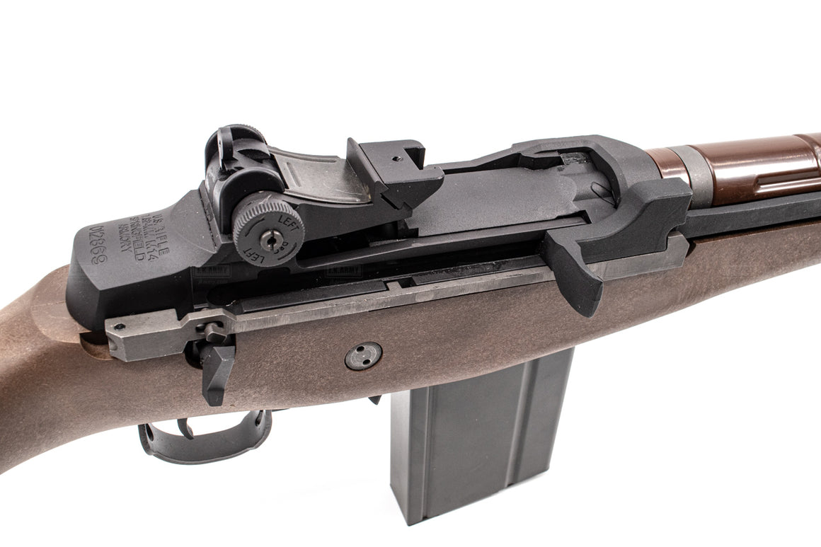 WE M14 GBB Rifle Airsoft  ( Wood Color ) ( Marking Ver. )