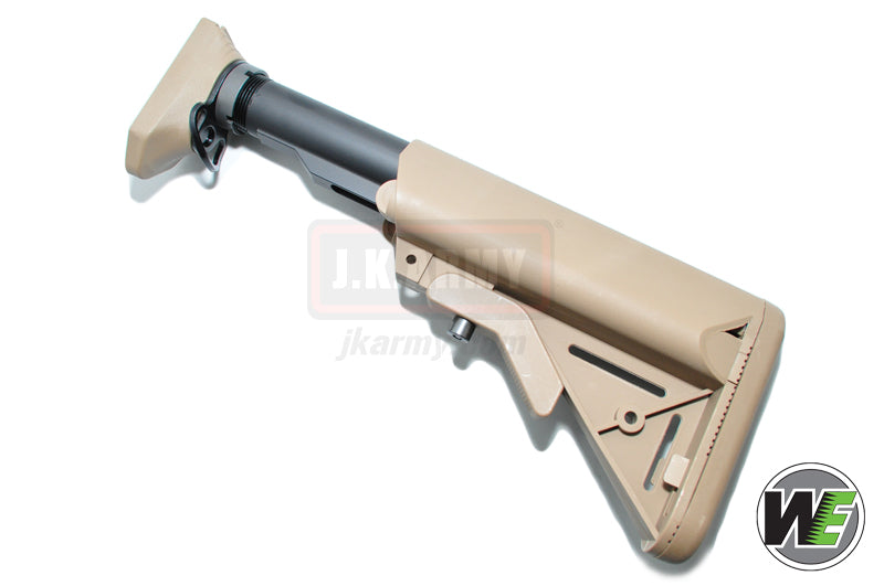 WE M4 STOCK KIT SET for SCAR Gas Blow Back Rifle (Tan)