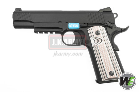 WE M45A1 Marines CQBP Metal GBB Pistol Airsoft ( BK ) ( 1911 )