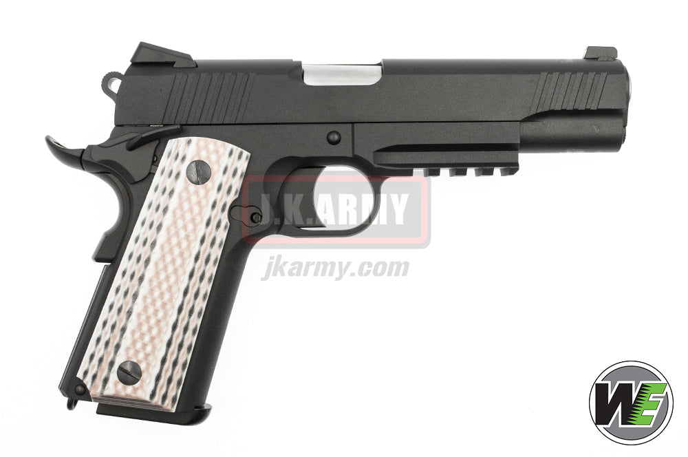 WE M45A1 Marines CQBP Metal GBB Pistol Airsoft ( BK ) ( 1911 )