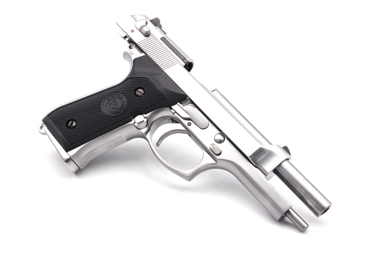 WE M9 Full Metal GBB Pistol Airsoft Gen2 New System ( Silver )