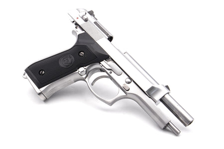 WE M9 Full Metal GBB Pistol Airsoft Gen2 New System ( Silver )