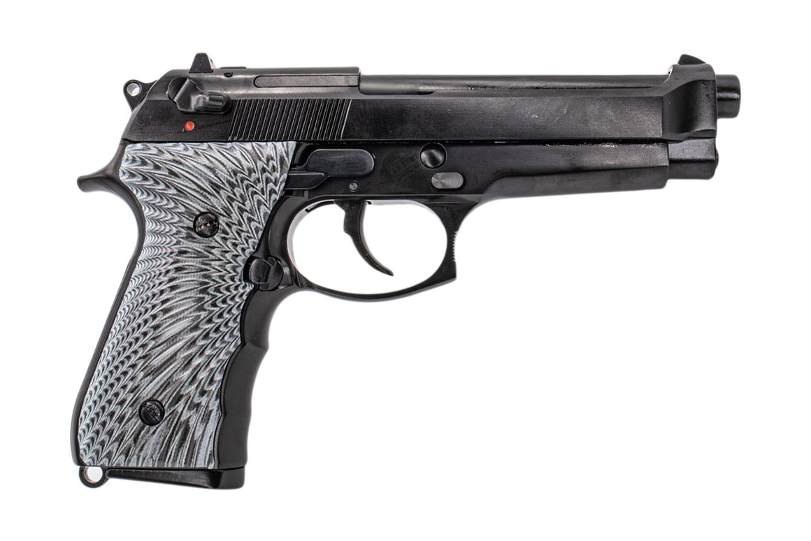 WE M92 Eagle Full Auto GBB Pistol Airsoft ( New System ) ( Black )