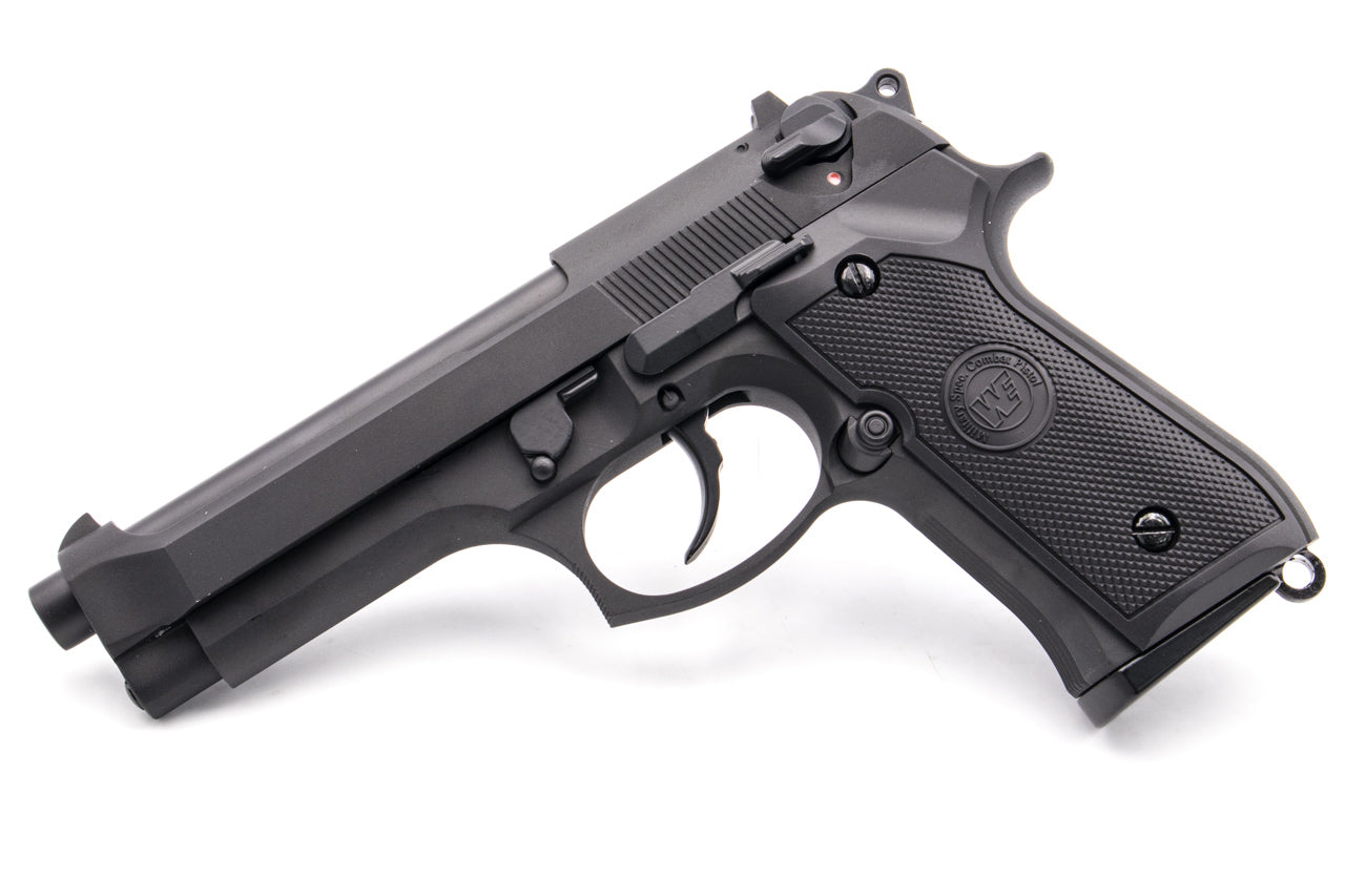 WE M9 / M92F Full Metal Airsoft GBB Pistol ( Black )