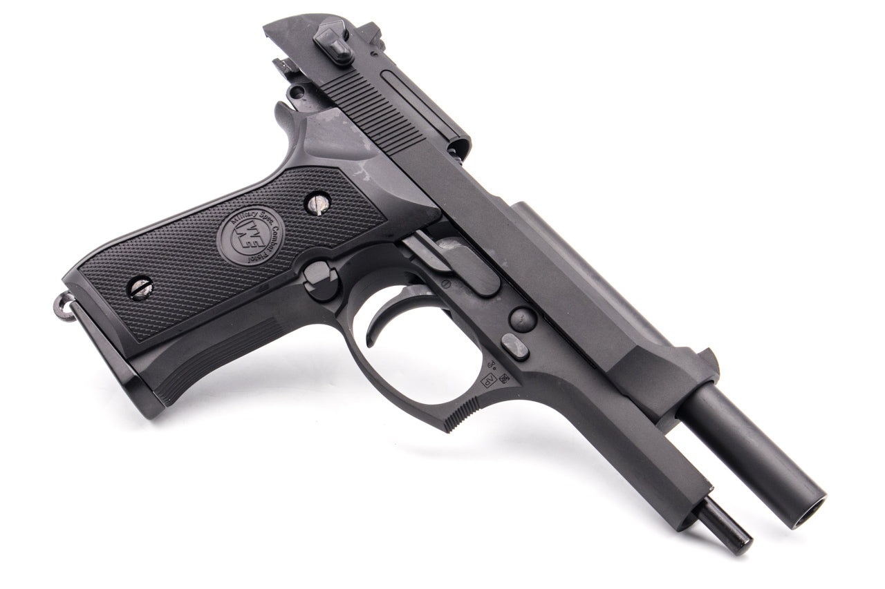 WE M9 / M92F Full Metal Airsoft GBB Pistol ( Black )