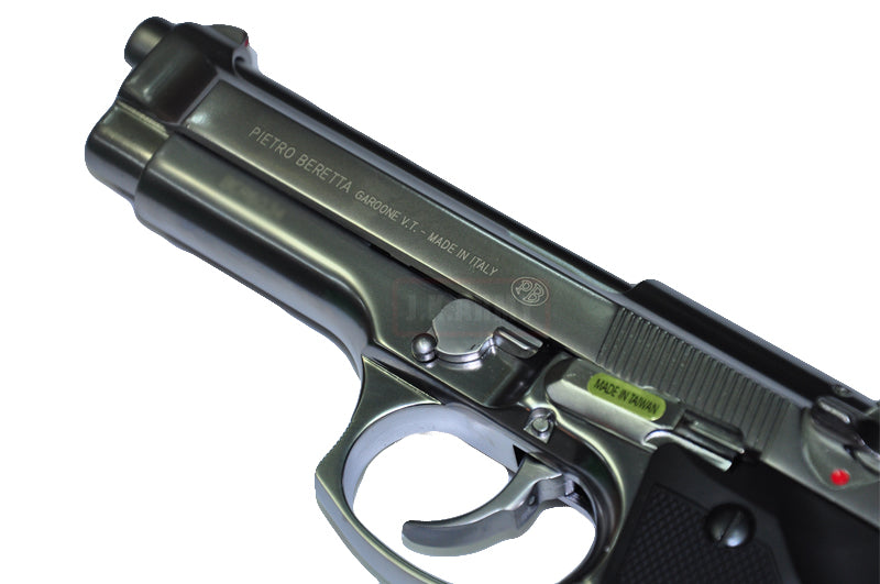 WE Chrome Edition M92F GBB Pistol