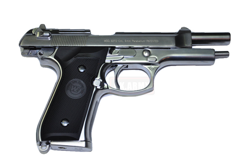 WE Chrome Edition M92F GBB Pistol