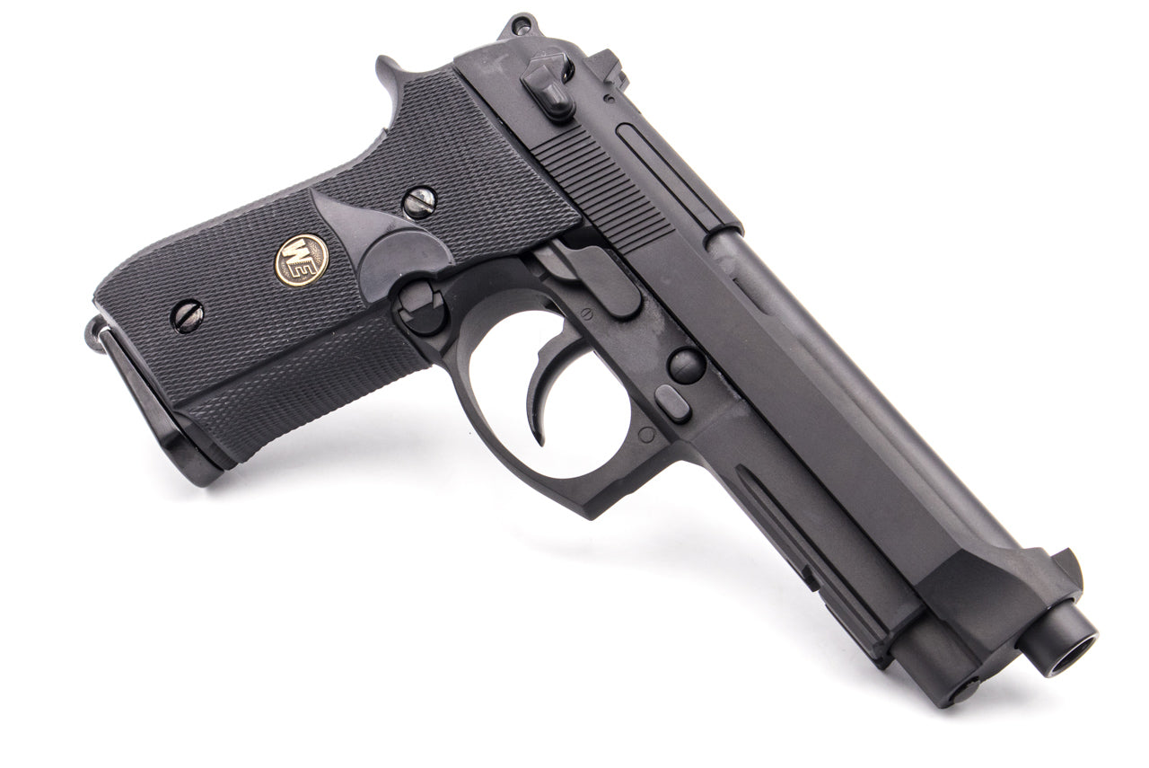 WE M9A1 Full Metal GBB Pistol ( Black ) ( USMC ver. )