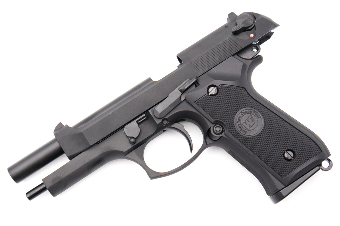 WE M9 / M92F Full Metal Airsoft GBB Pistol ( Black )