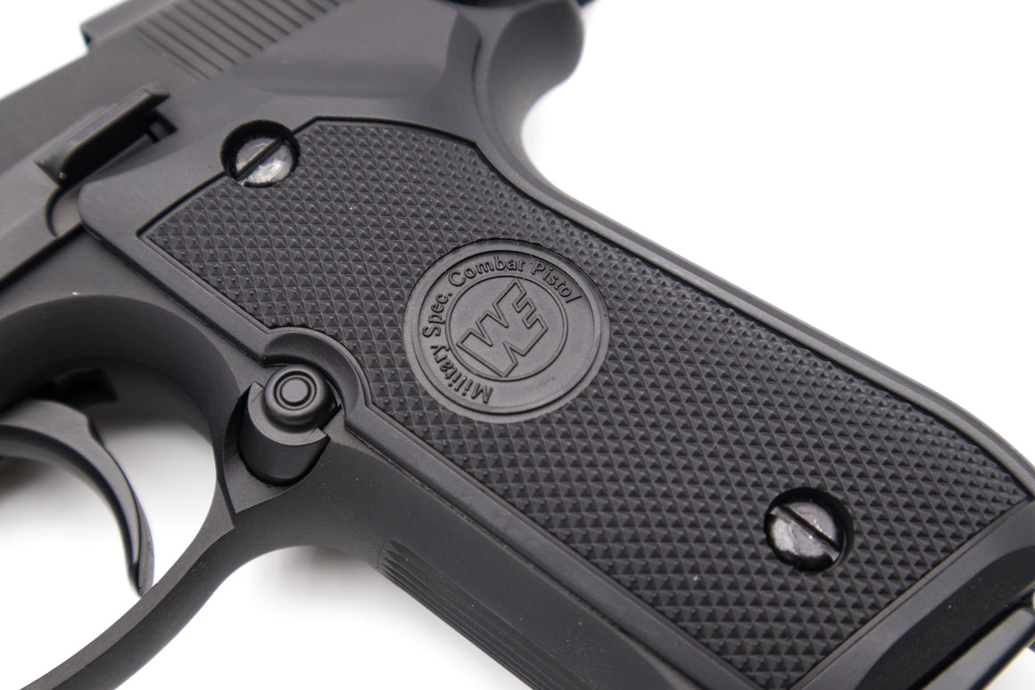 WE M9 / M92F Full Metal Airsoft GBB Pistol ( Black )