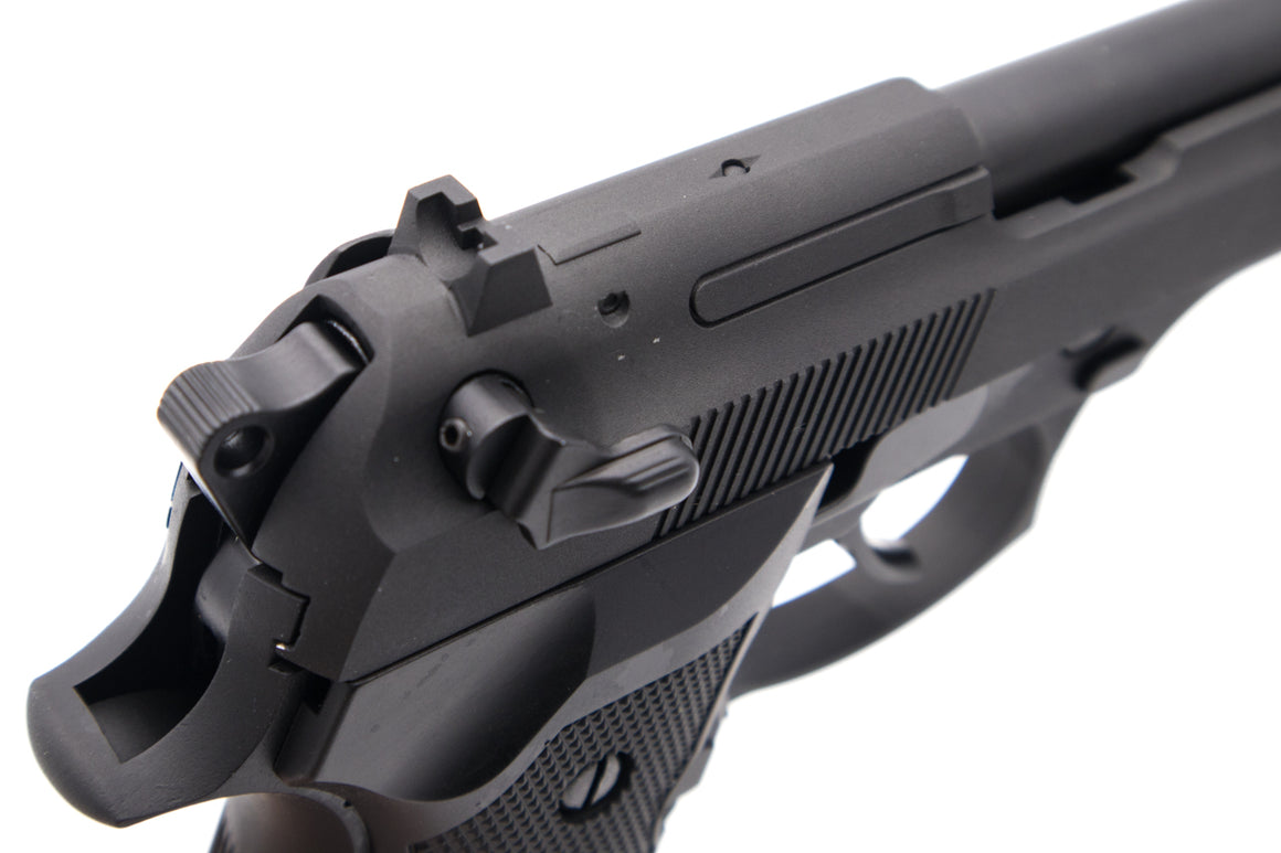 WE M9 / M92F Full Metal Airsoft GBB Pistol ( Black )