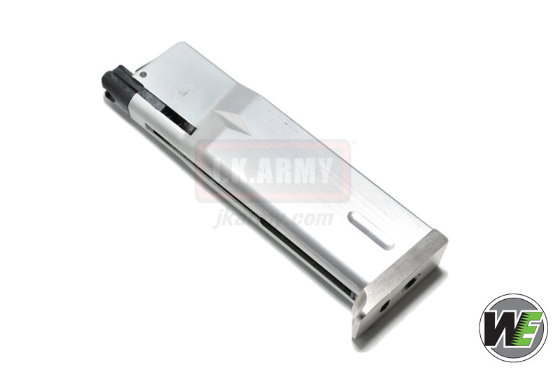 WE Makarov Gas GBB Pistol with Dummy Suppressor ( Silver )