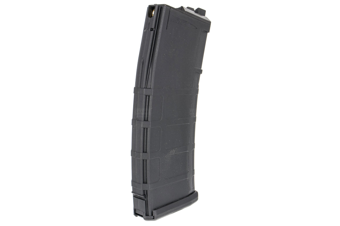WE MUSOKEN P Style M4 GBB 30Rds Gas Magazine for WE M4 AR 416 GBB Series ( Black ) ( Open Chamber System )