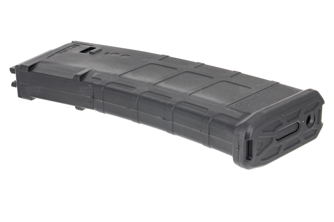 WE MUSOKEN P Style M4 GBB 30Rds Gas Magazine for WE M4 AR 416 GBB Series ( Black ) ( Open Chamber System )